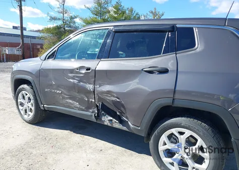 2024 Jeep Compass Sport 4X4 из США, поврежденный, VIN 3C4NJDAN5RT132255